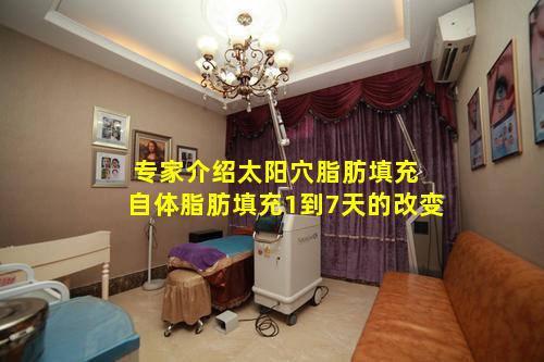 专家介绍太阳穴脂肪填充 自体脂肪填充1到7天的改变